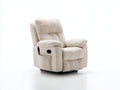 Liegesessel Stoffbezug 85x95x105 cm - Beige - moderner Relaxsessel mit Liegefunktion