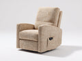 Liegesessel Stoffbezug 85x90x105 cm - Beige - Moderner Relaxsessel mit gepolsterter Rückenlehne